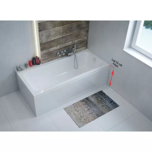 Eco egyenes akril kád 170x75