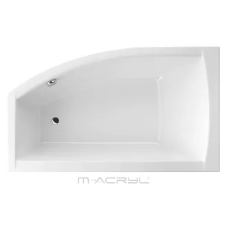Minima aszimmetrikus akril kád 150x85 balos