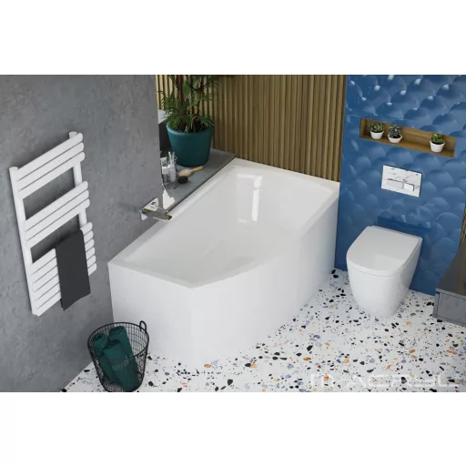 Minima aszimmetrikus akril kád 150x85 balos