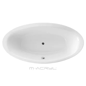 Oval különleges akril kád 190x95