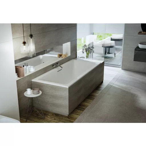 Sabina Pro Slim egyenes akril kád 160x75