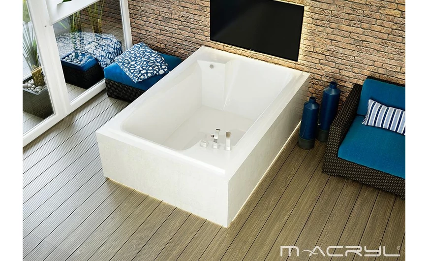 Az M-Acryl Grande kád: Már nem kád, még nem jakuzzi